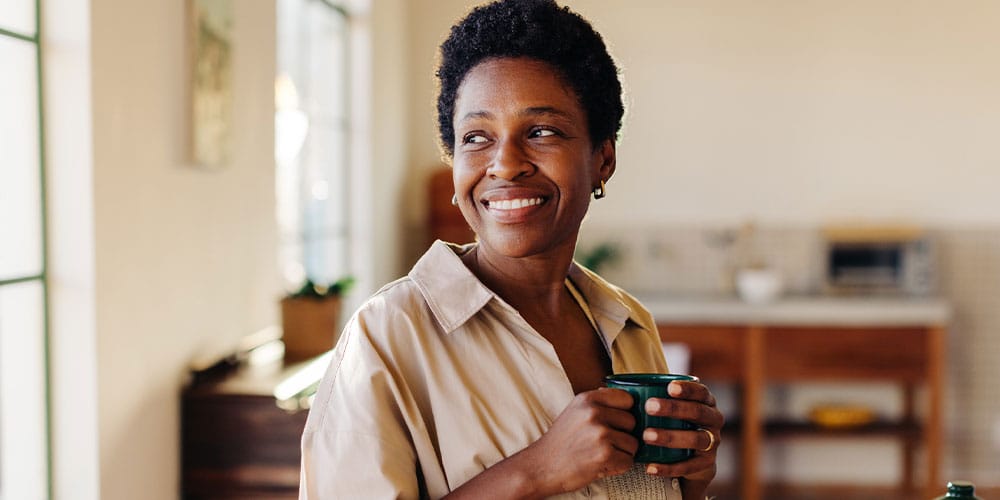 woman after her en bloc capsulectomy in Bloomfield Township, MI